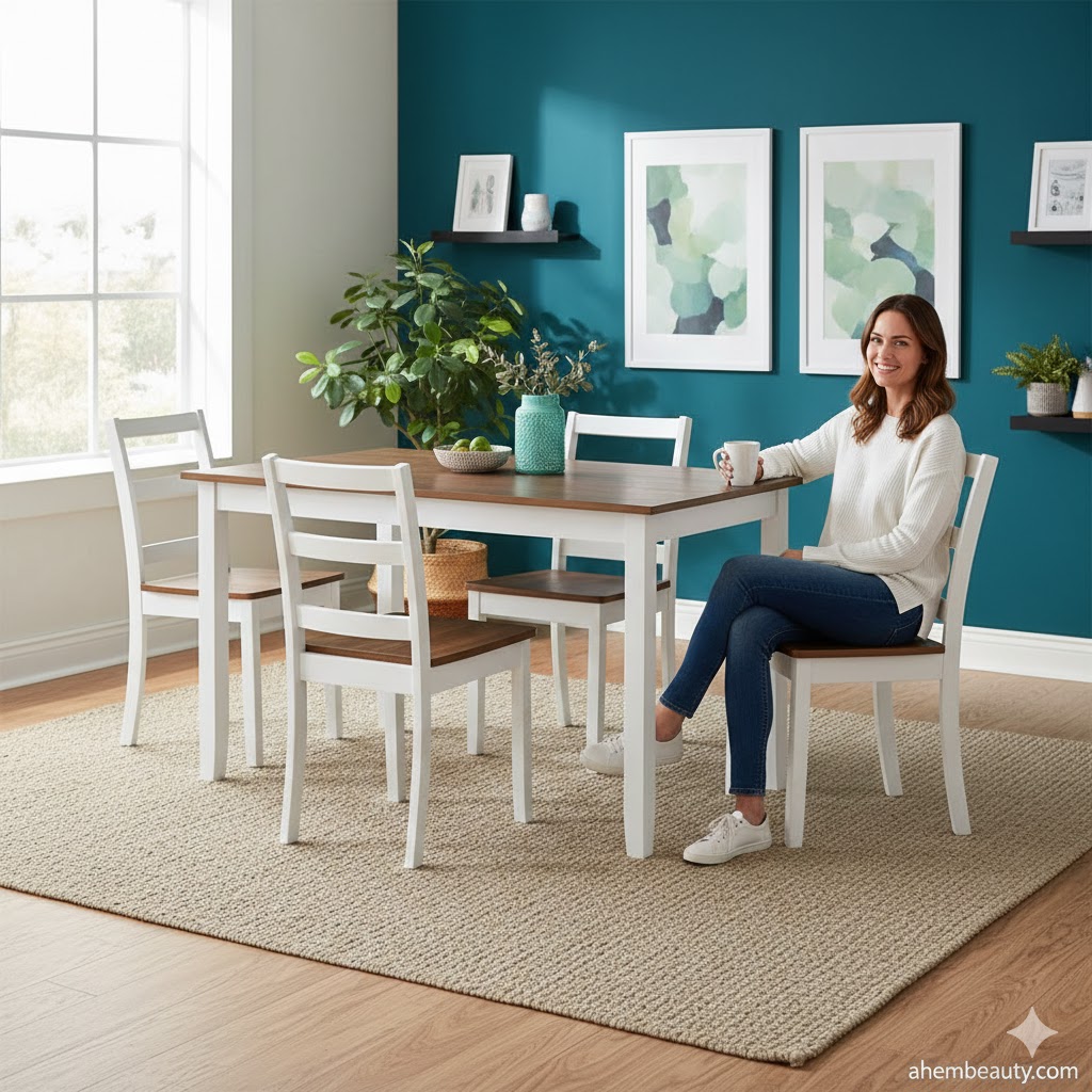 Best Dining Table Sets for Small Spaces, AI-generated editorial image for illustrative purposes.