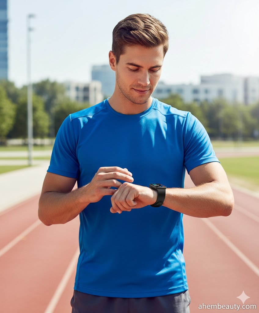 Best Fitness Trackers For Men,AI-generated editorial image for illustrative purposes.