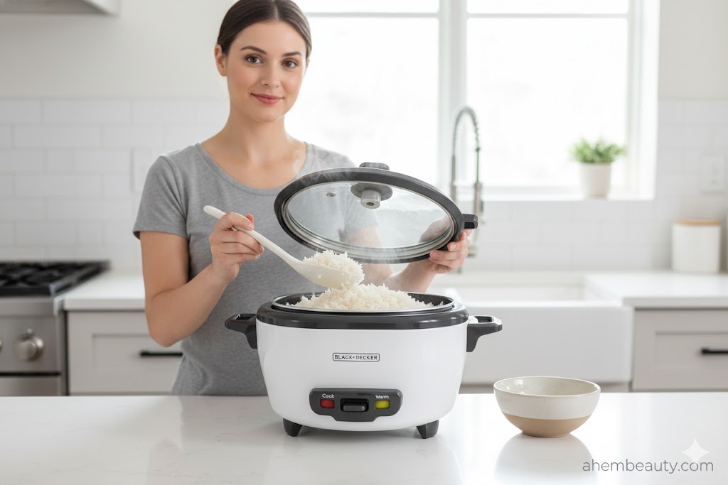 Best Rice Cookers for Perfect Rice Every Time, AI-generated editorial image for illustrative purposes.