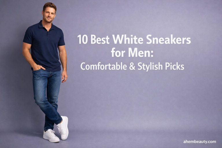 10 Best White Sneakers for Men: Comfortable & Stylish Picks