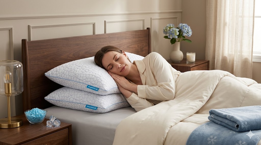 Best Pillows For Sleeping, AI-generated editorial image for illustrative purposes.