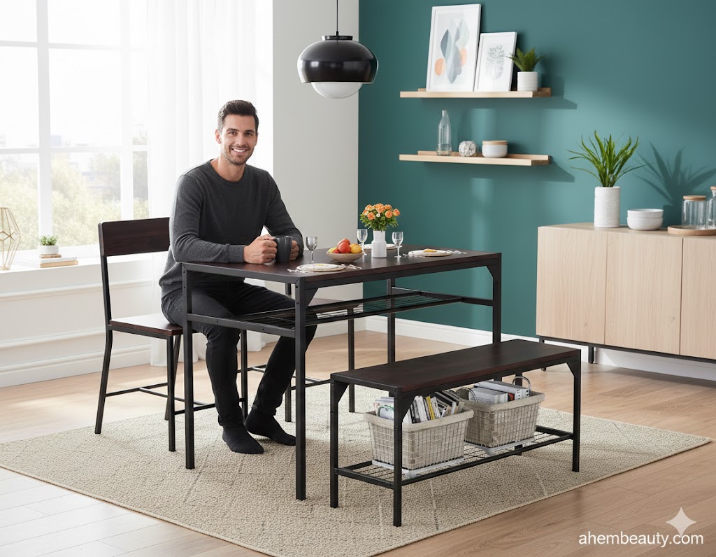 Best Dining Table Sets for Small Spaces,AI-generated editorial image for illustrative purposes.