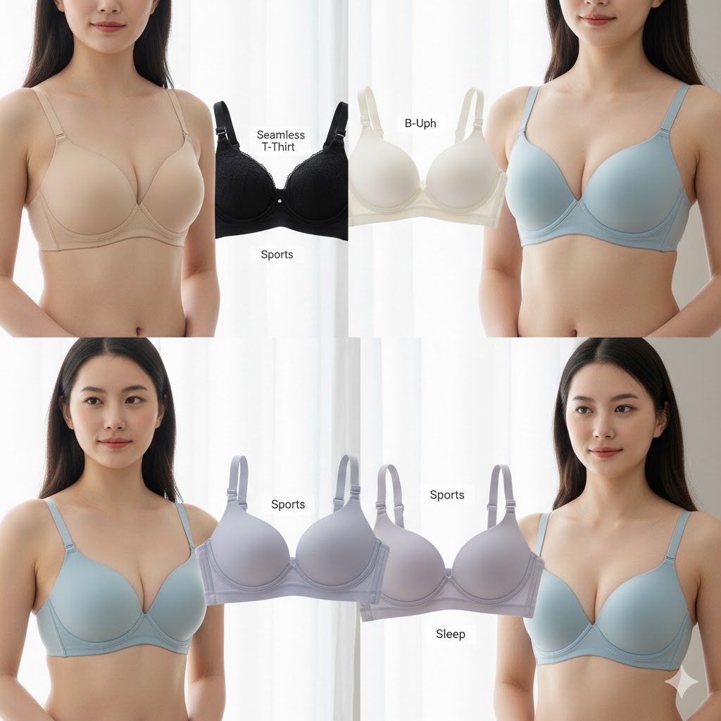 Best Push-Up Bras For Lift, AI-generated editorial image for illustrative purposes.