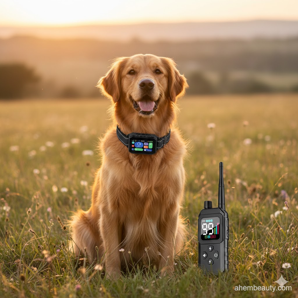 Best GPS Dog Collars Without Subscription, AI-generated editorial image for illustrative purposes.