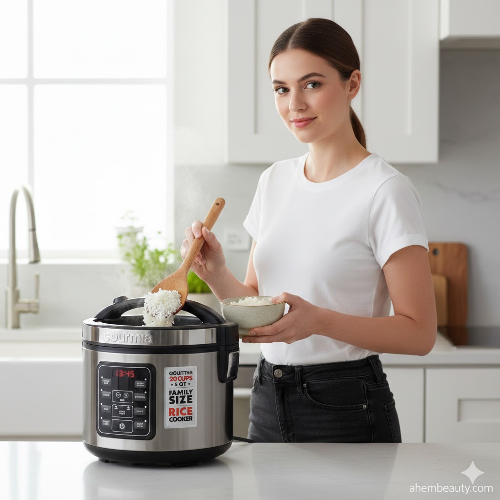 Best Rice Cookers for Perfect Rice Every Time, AI-generated editorial image for illustrative purposes.