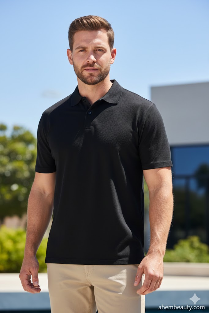 Best Polo Shirts For Men,AI-generated editorial image for illustrative purposes.
