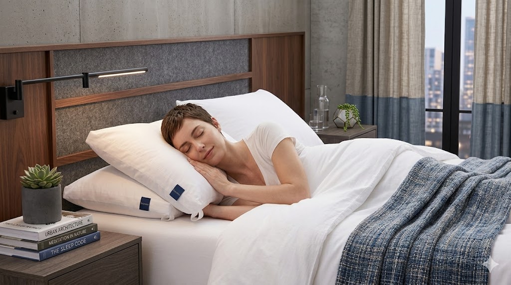 Best Pillows For Sleeping, AI-generated editorial image for illustrative purposes.