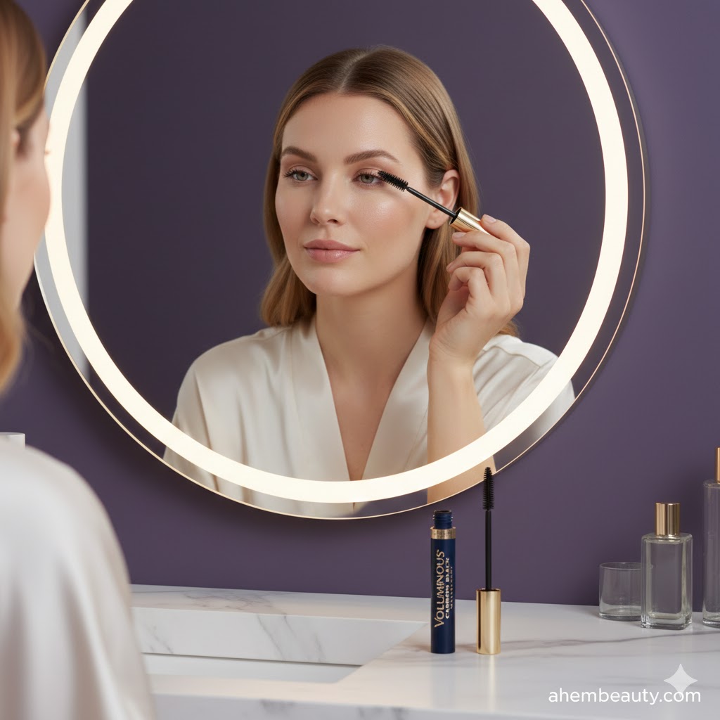 best Longwear Waterproof Mascaras for Sensitive Eyes, AI-generated editorial image for illustrative purposes.