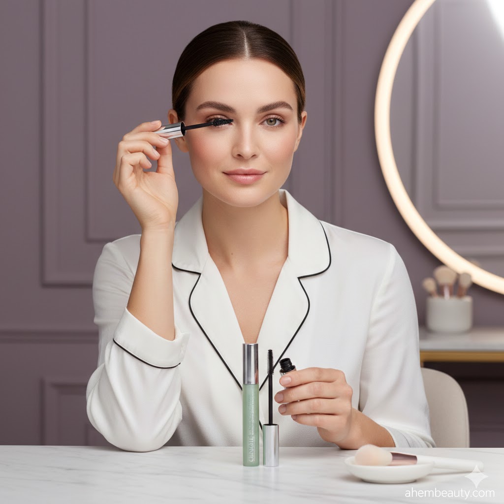 best Longwear Waterproof Mascaras for Sensitive Eyes, AI-generated editorial image for illustrative purposes.