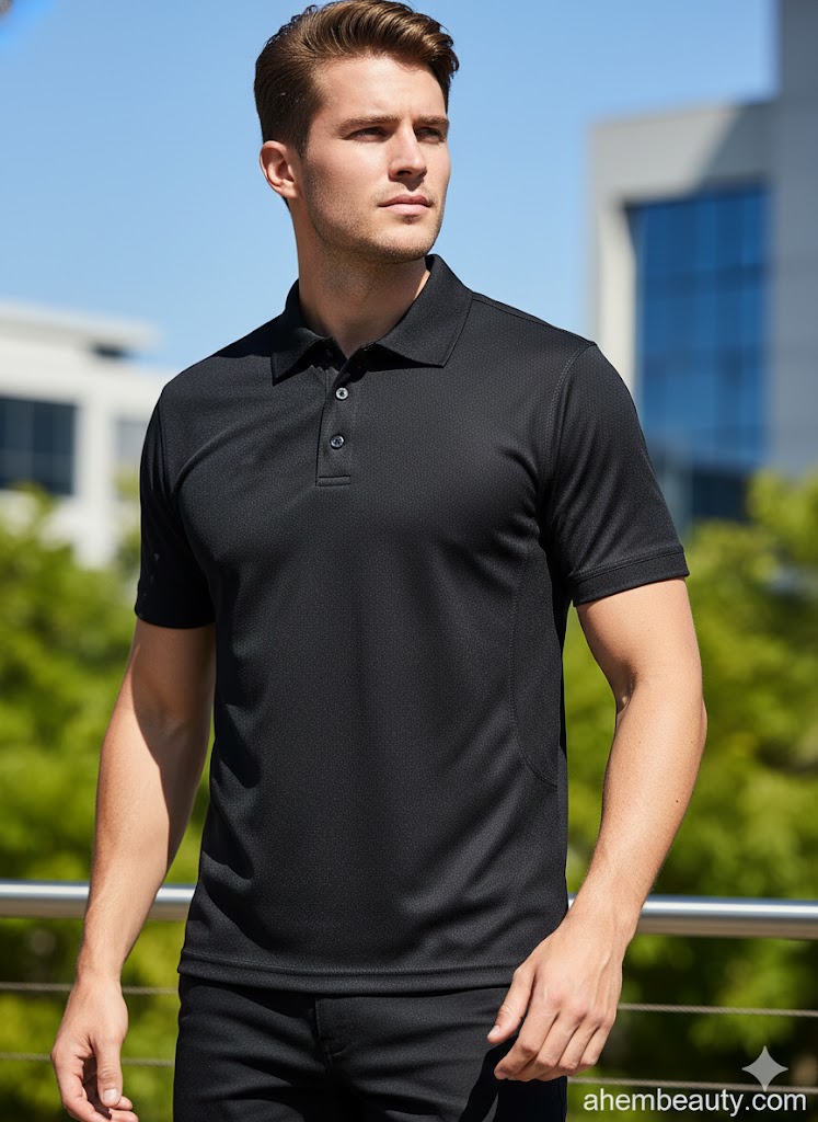 Best Polo Shirts For Men,AI-generated editorial image for illustrative purposes.