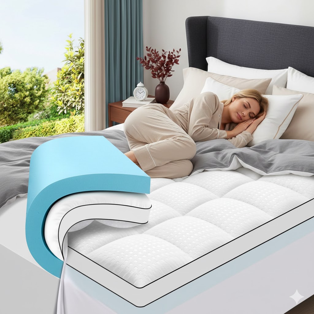 Best Memory Foam Mattresses, AI-generated editorial image for illustrative purposes.