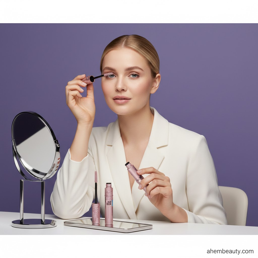 best Longwear Waterproof Mascaras for Sensitive Eyes, AI-generated editorial image for illustrative purposes.