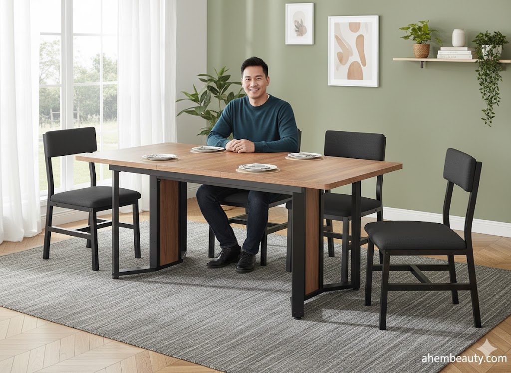 Best Dining Table Sets for Small Spaces,AI-generated editorial image for illustrative purposes.