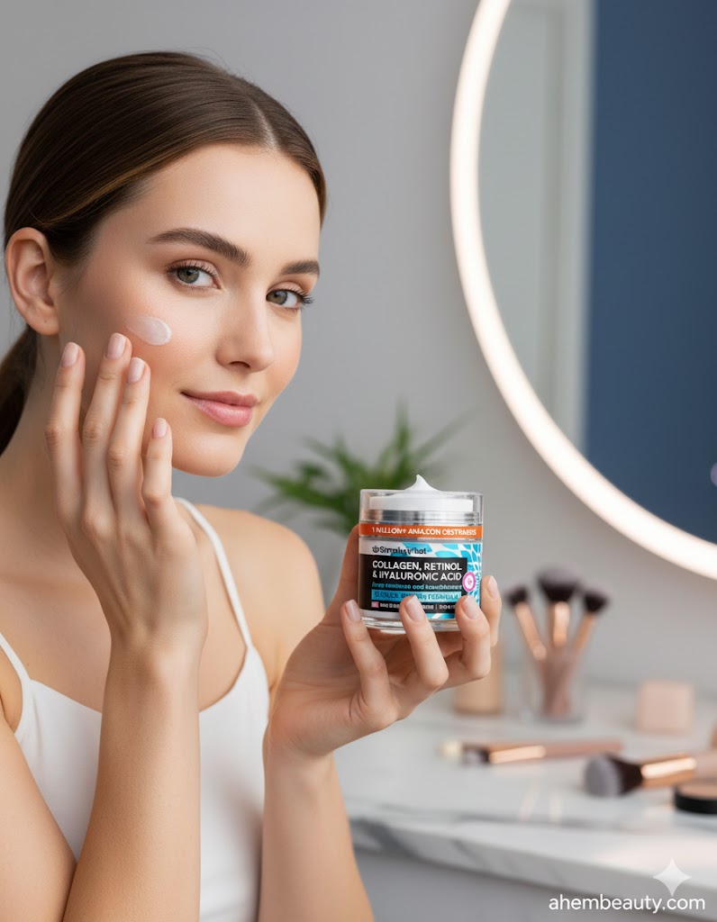 Best Anti-Aging Creams That Smooth Wrinkles, AI-generated editorial image for illustrative purposes.