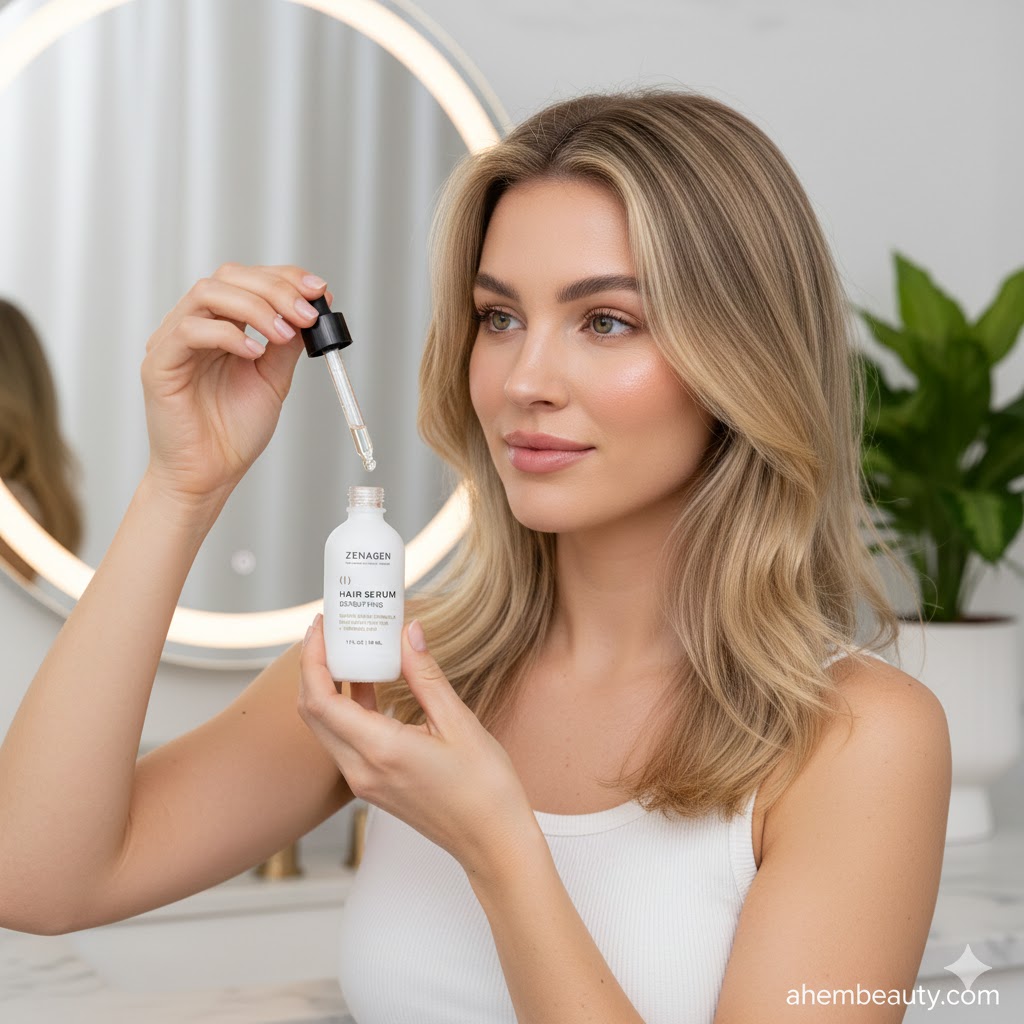 Best Peptide serums for Hair Growth, AI-generated editorial image for illustrative purposes.