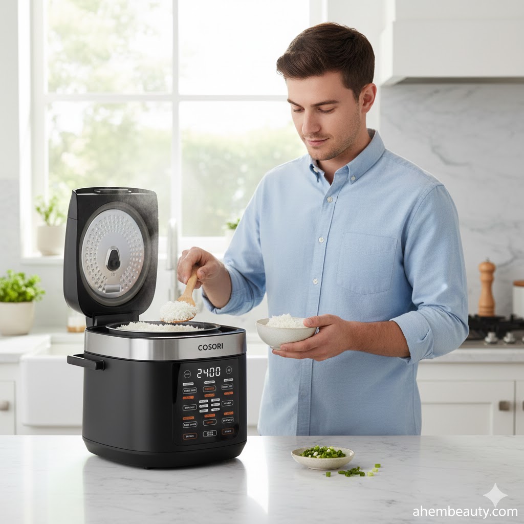 Best Rice Cookers for Perfect Rice Every Time,AI-generated editorial image for illustrative purposes.