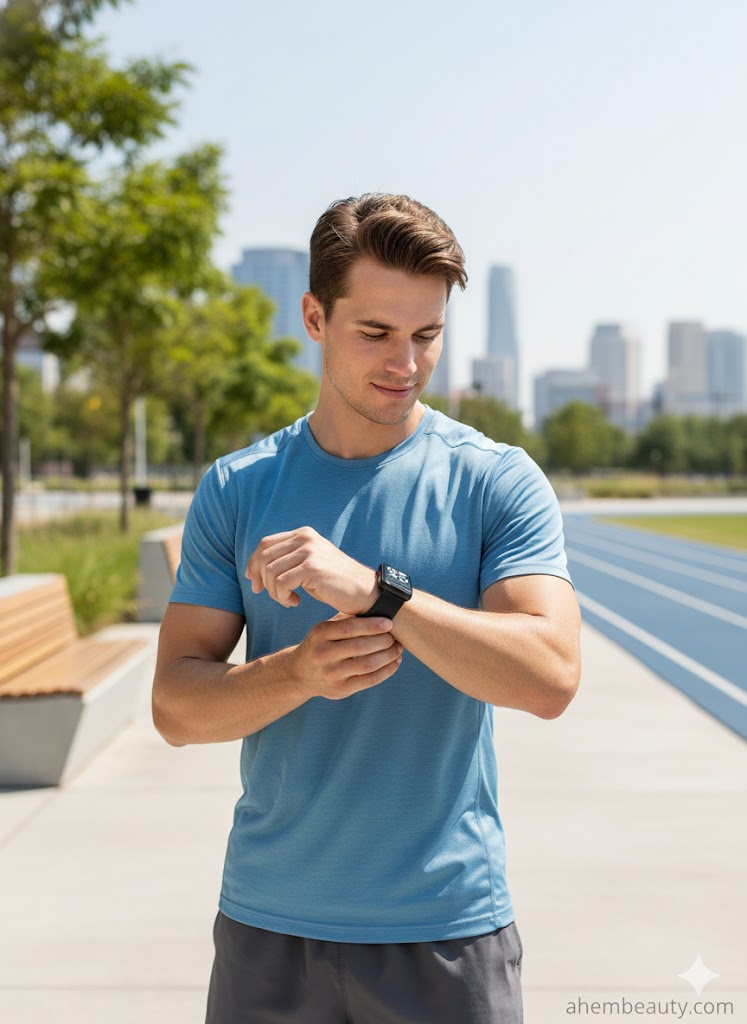Best Fitness Trackers For Men, AI-generated editorial image for illustrative purposes.