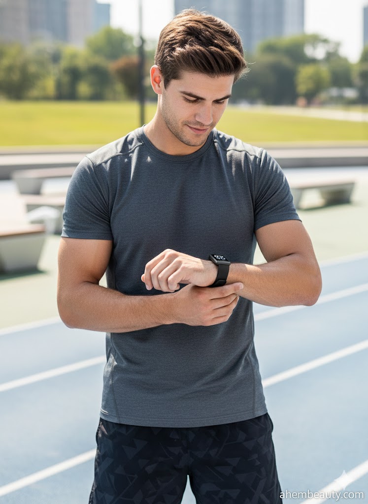 Best Fitness Trackers For Men,AI-generated editorial image for illustrative purposes.