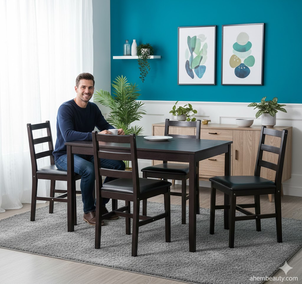 Best Dining Table Sets for Small Spaces,AI-generated editorial image for illustrative purposes.