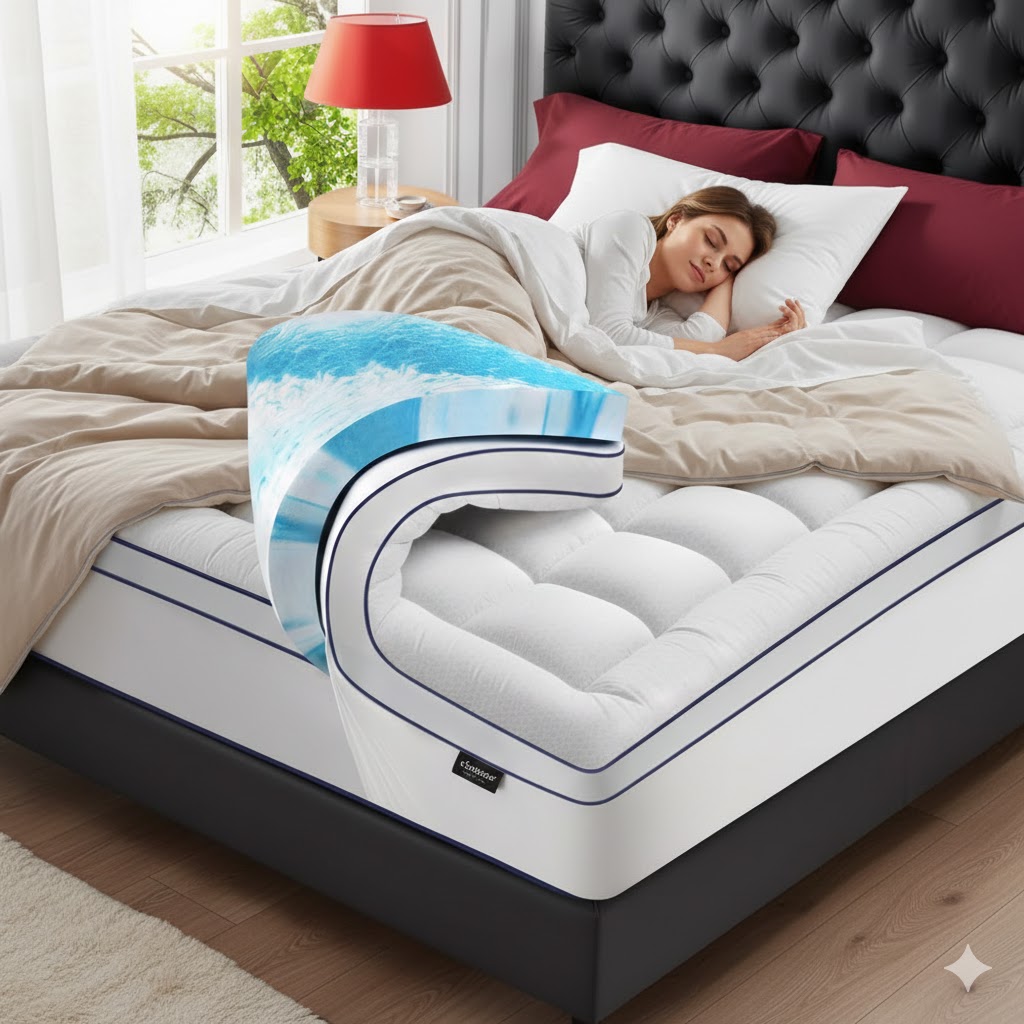 Best Memory Foam Mattresses, AI-generated editorial image for illustrative purposes.