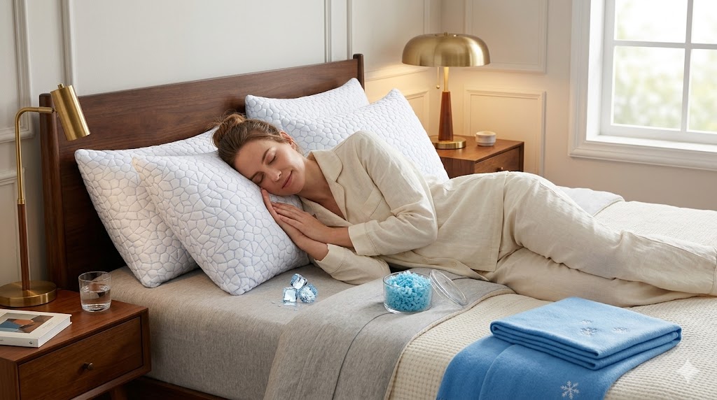 Best Pillows For Sleeping, AI-generated editorial image for illustrative purposes.