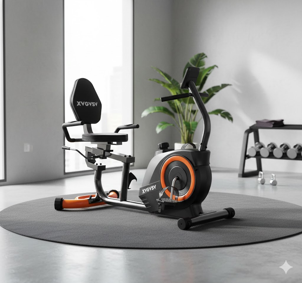 Best Exercise Bikes For Home Fitness, AI-generated editorial image for illustrative purposes.