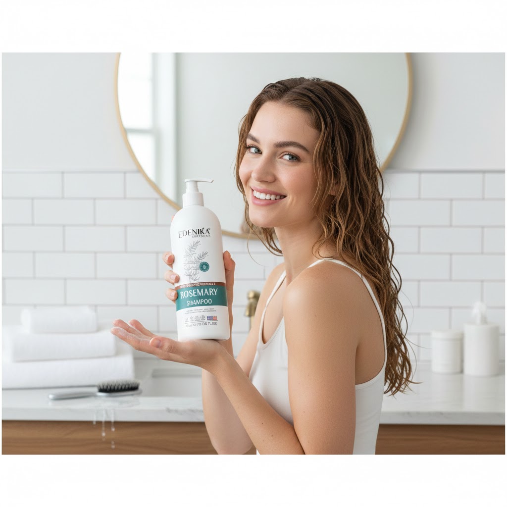 Best Anti Hair Fall Shampoos On Amazon, AI-generated editorial image for illustrative purposes.