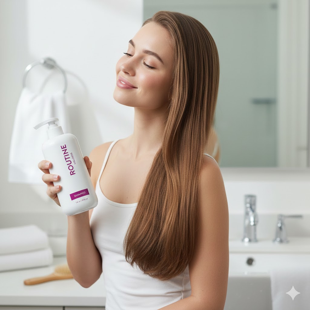 Best Anti Hair Fall Shampoos On Amazon, AI-generated editorial image for illustrative purposes.