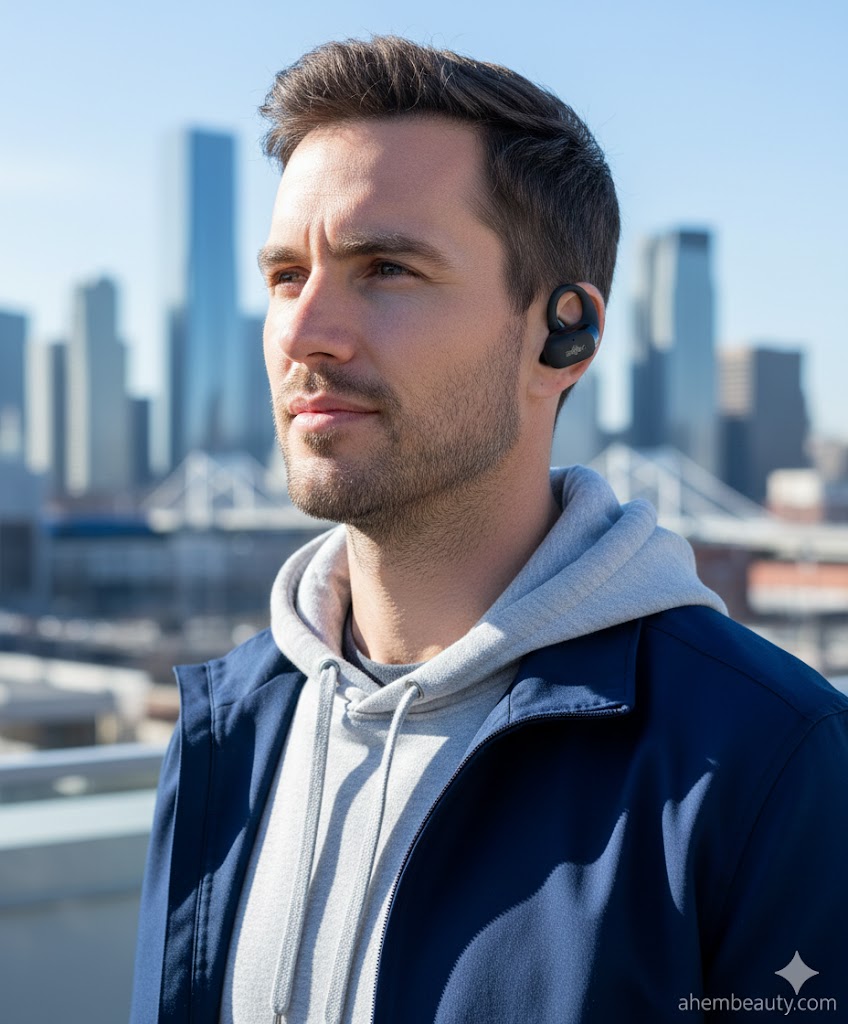 Best Noise-Cancelling Earbuds,AI-generated editorial image for illustrative purposes.