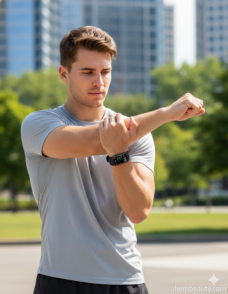 Best Fitness Trackers For Men, AI-generated editorial image for illustrative purposes.