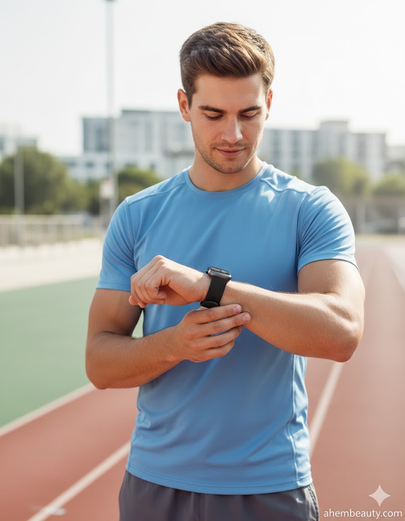 Best Fitness Trackers For Men,AI-generated editorial image for illustrative purposes.