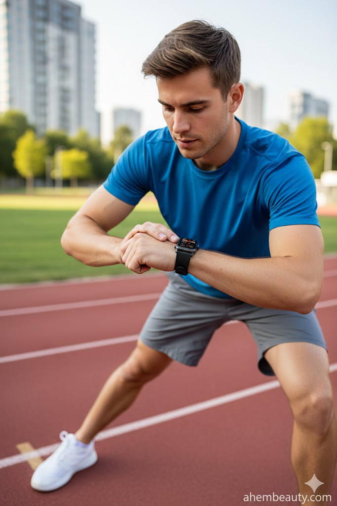 Best Fitness Trackers For Men, AI-generated editorial image for illustrative purposes.