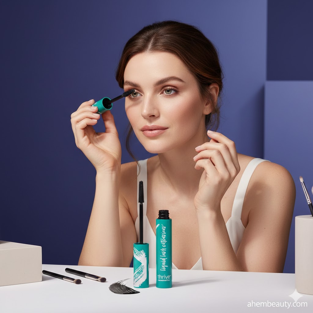 best Longwear Waterproof Mascaras for Sensitive Eyes, AI-generated editorial image for illustrative purposes.