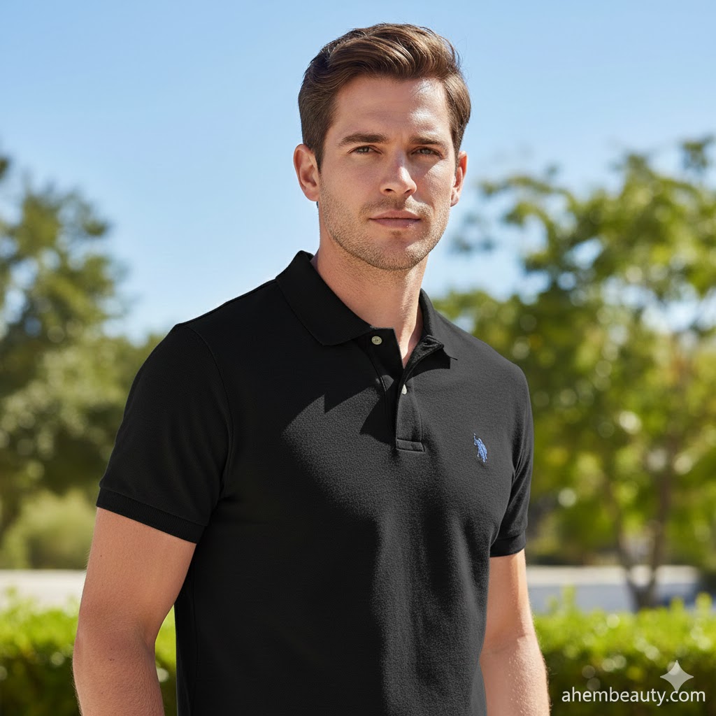 Best Polo Shirts For Men, AI-generated editorial image for illustrative purposes.