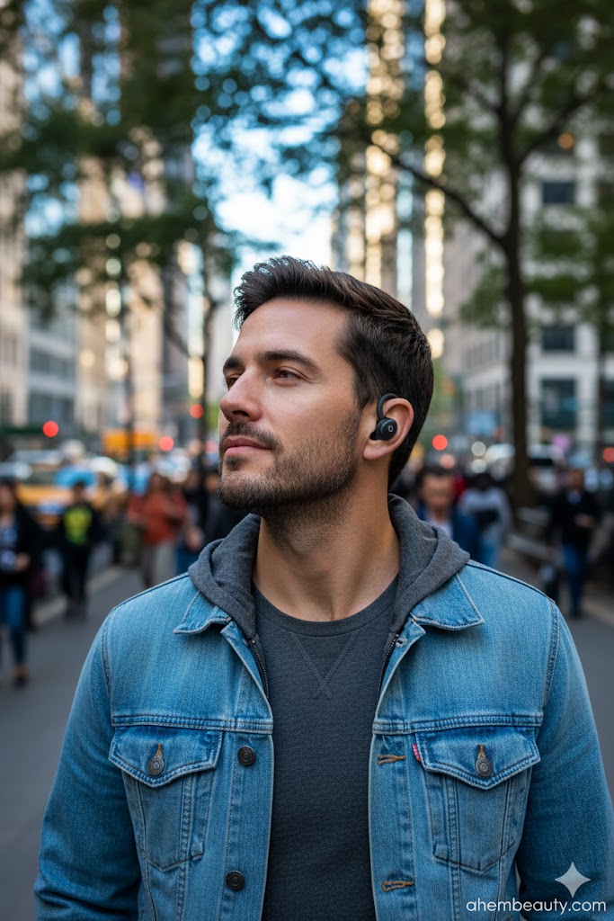 Best Noise-Cancelling Earbuds, AI-generated editorial image for illustrative purposes.