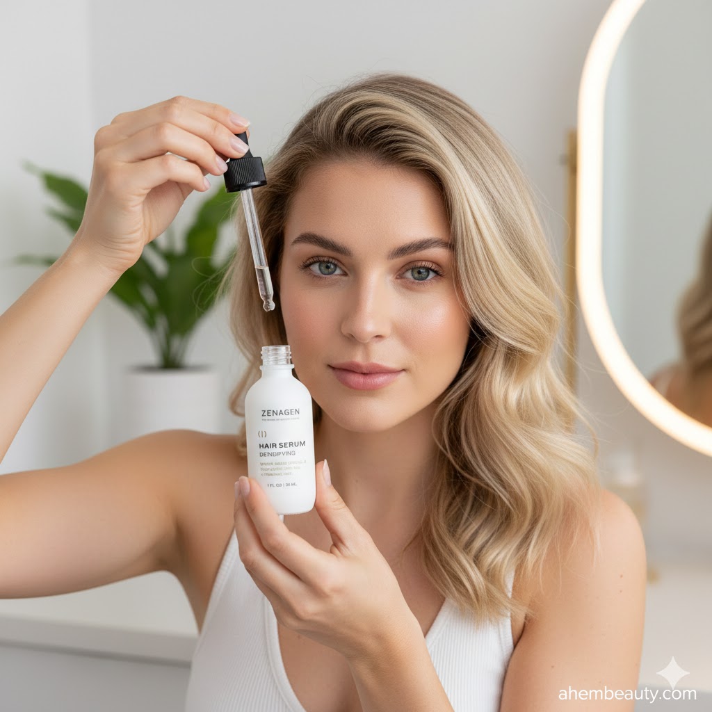 Best Peptide serums for Hair Growth, AI-generated editorial image for illustrative purposes.