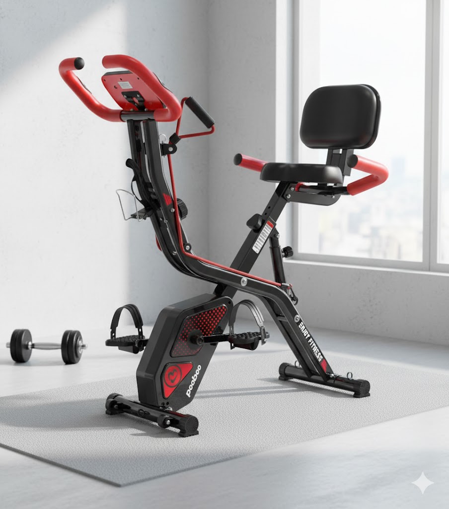 Best Exercise Bikes For Home Fitness, AI-generated editorial image for illustrative purposes.