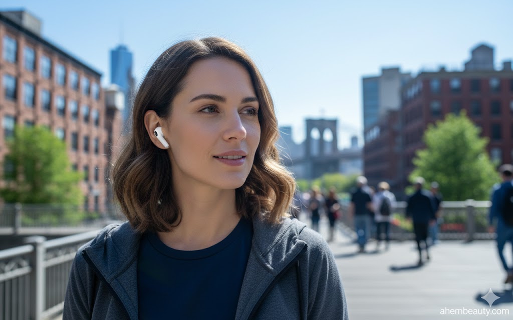 Best Noise-Cancelling Earbuds, AI-generated editorial image for illustrative purposes.