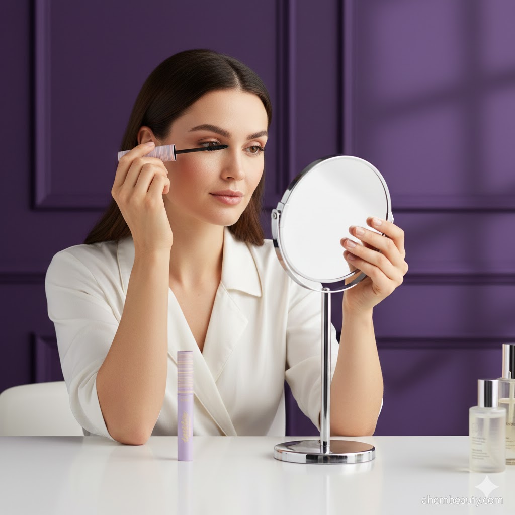 best Longwear Waterproof Mascaras for Sensitive Eyes, AI-generated editorial image for illustrative purposes.