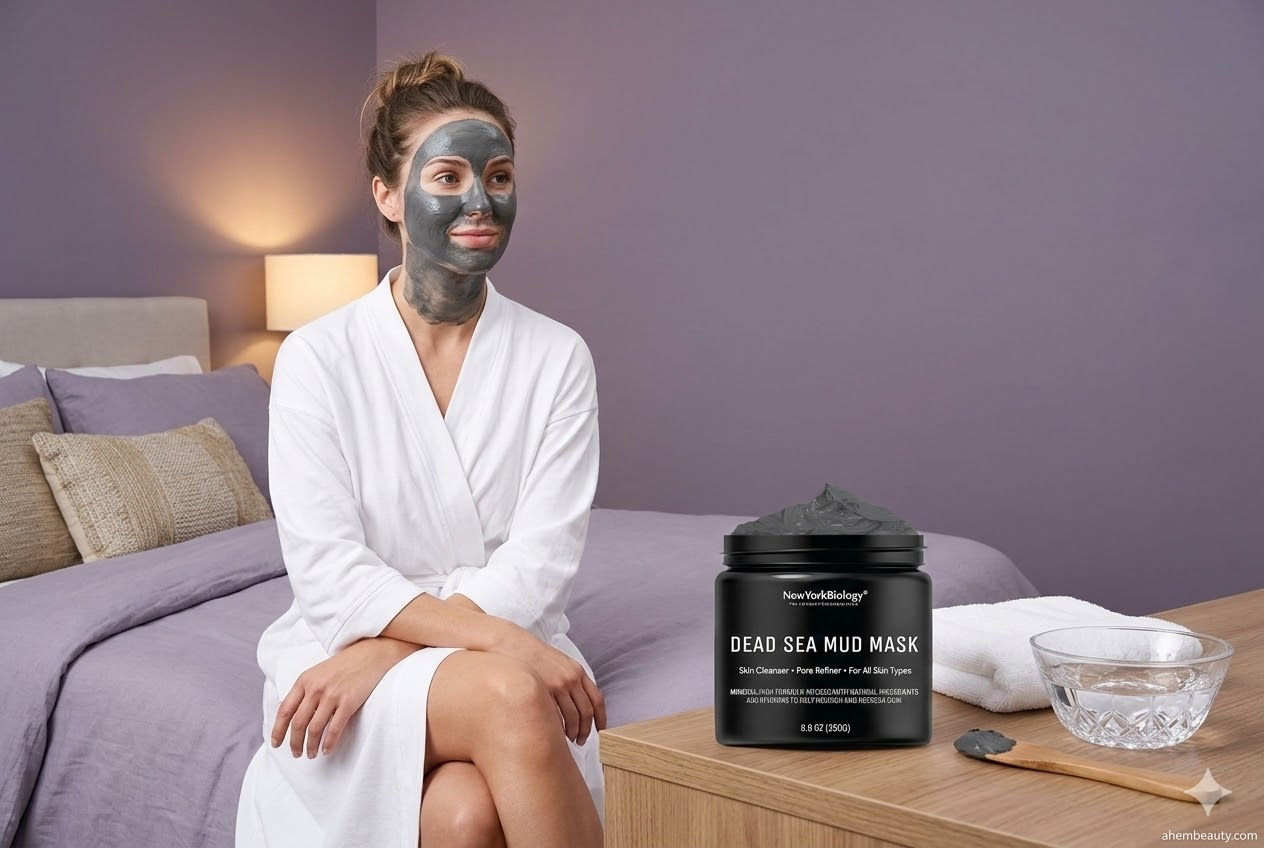 Best Face Masks for Glowing Skin, AI-generated editorial image for illustrative purposes.
