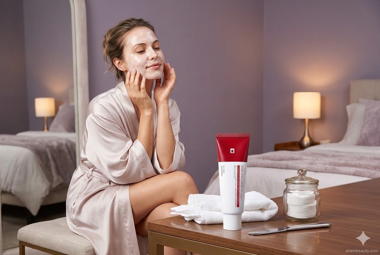 Best Face Masks for Glowing Skin, AI-generated editorial image for illustrative purposes.