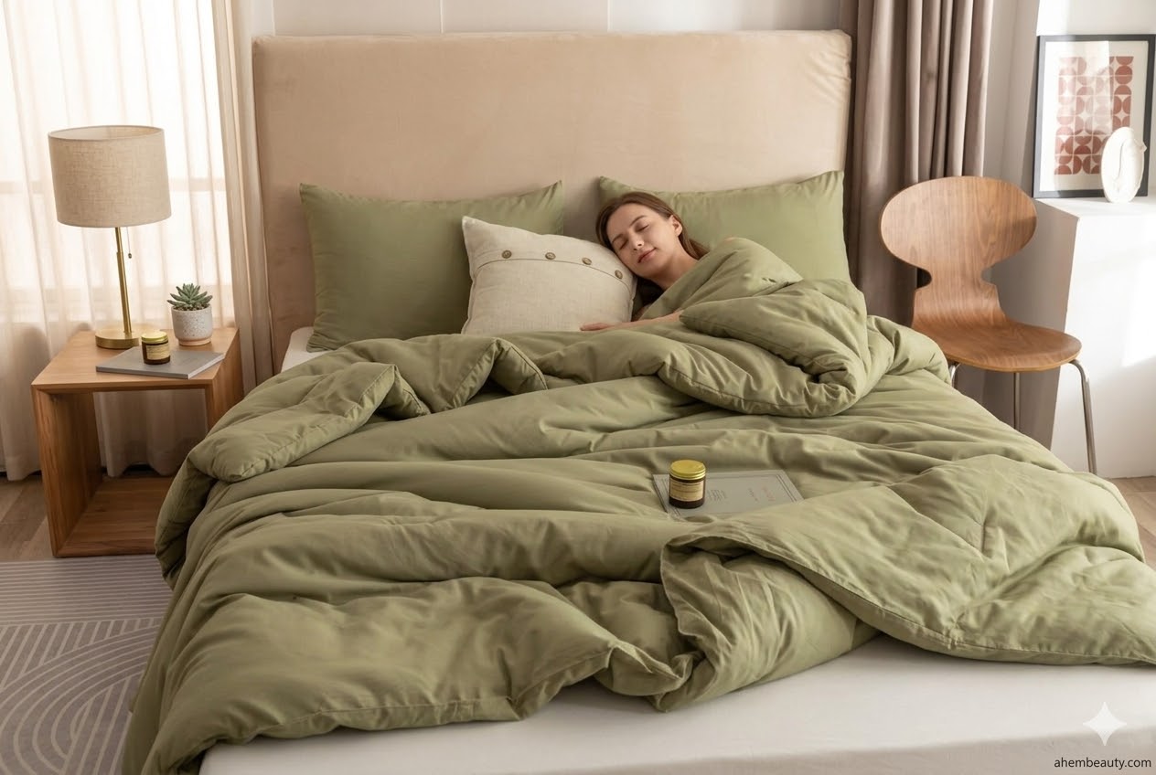 Best Comforters For Better Sleep, AI-generated editorial image for illustrative purposes.