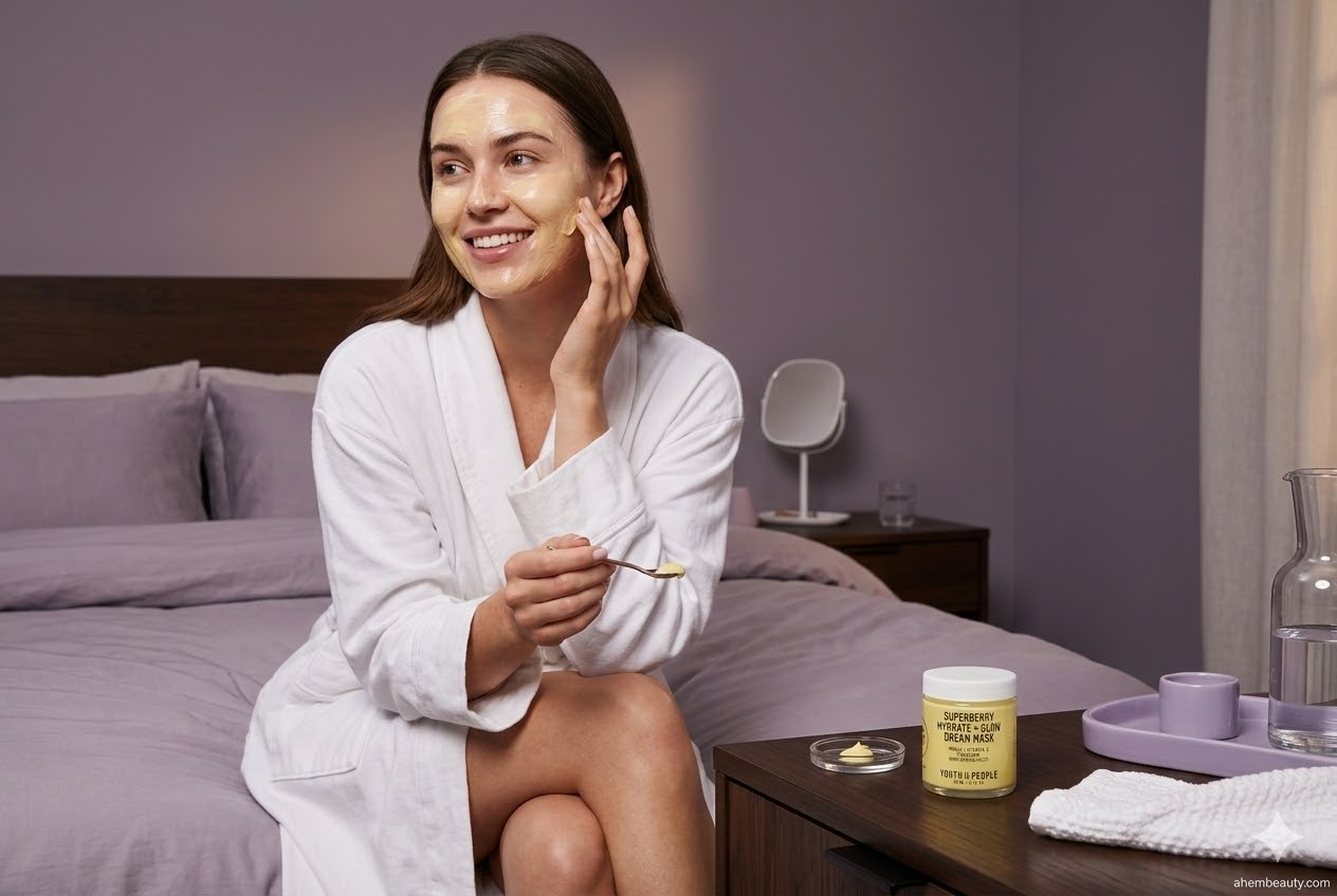 Best Face Masks for Glowing Skin, AI-generated editorial image for illustrative purposes.