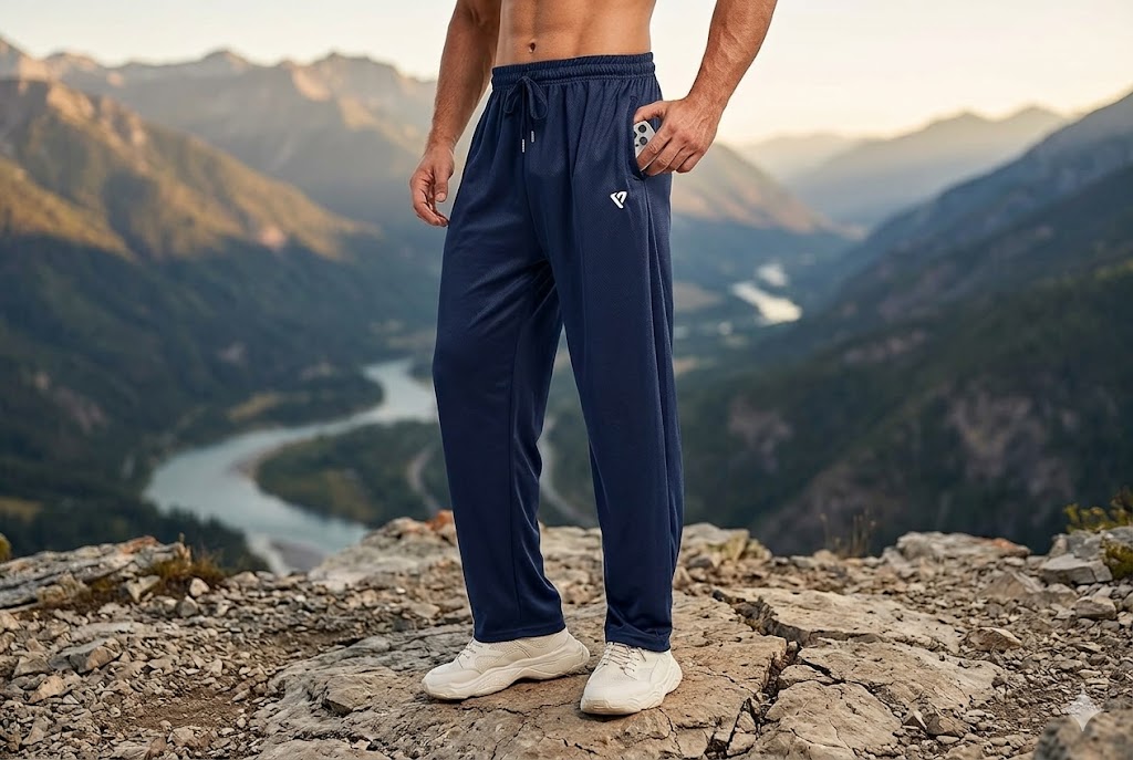 Best Sweatpants For Men For Everyday Wear, AI-generated editorial image for illustrative purposes.