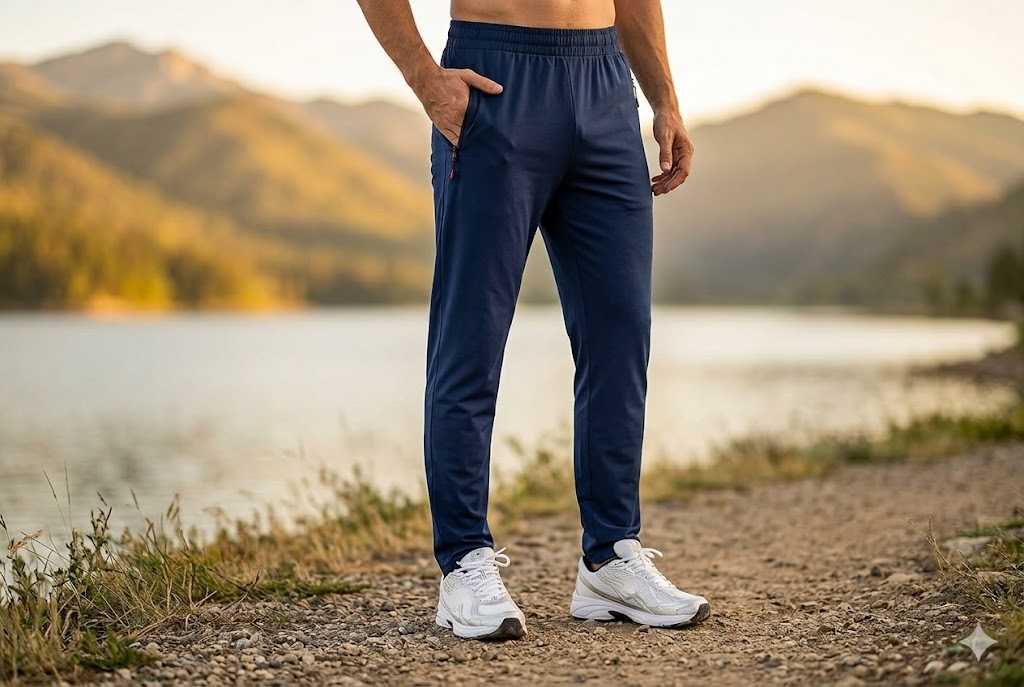 Best Sweatpants For Men For Everyday Wear, AI-generated editorial image for illustrative purposes.