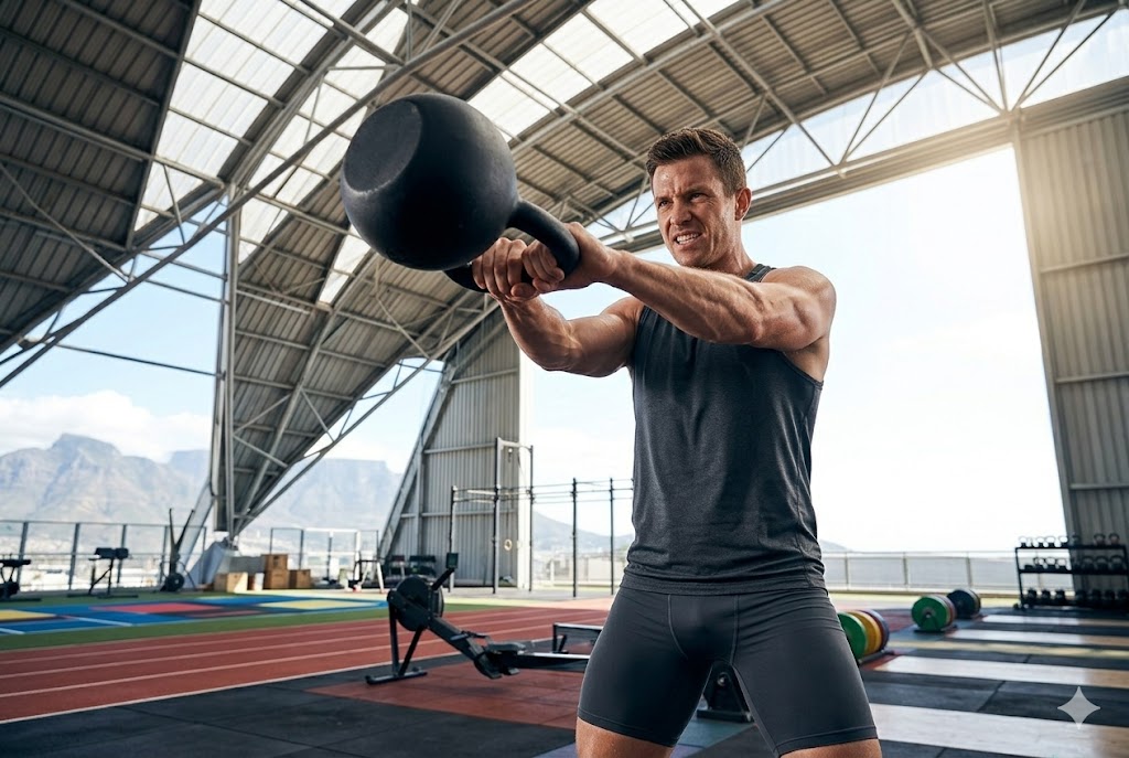 Best Kettlebells for Home Gyms, AI-generated editorial image for illustrative purposes.