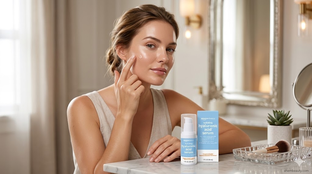 Best Hyaluronic Acid Serums for Deep Hydration, AI-generated editorial image for illustrative purposes.