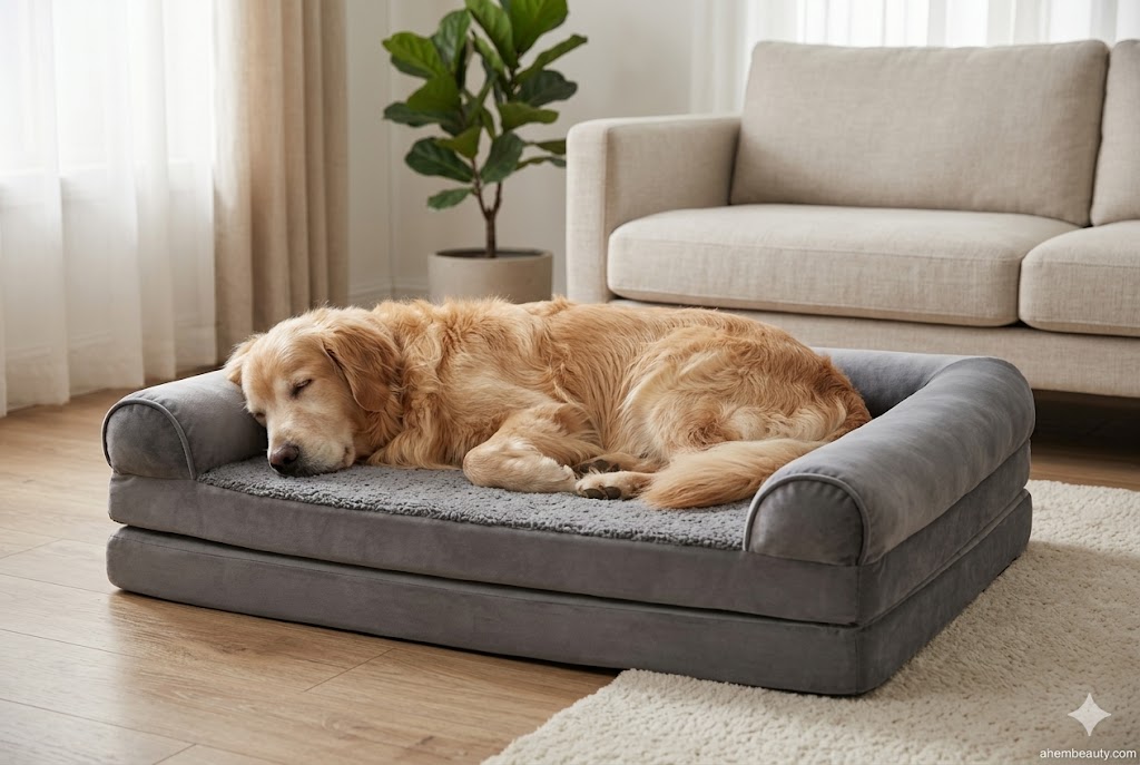 Best Orthopedic Dog Beds for Joint Support, AI-generated editorial image for illustrative purposes.