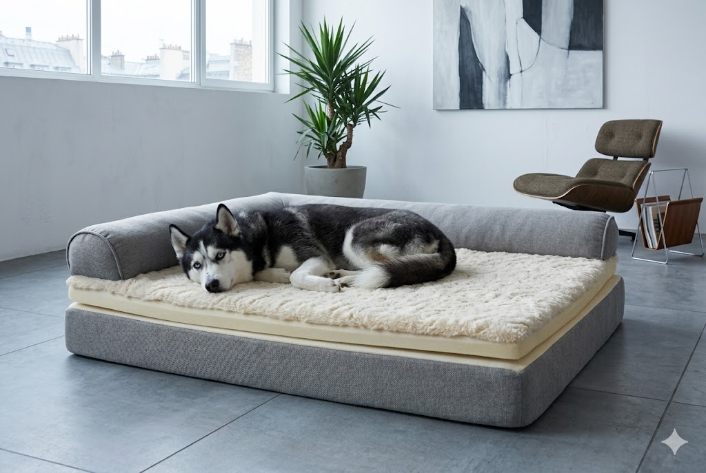Best Orthopedic Dog Beds for Joint Support, AI-generated editorial image for illustrative purposes.