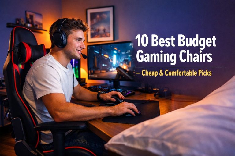 10 Best Budget Gaming Chairs – Cheap & Comfortable Picks